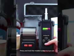 Small Size Alcohol Breath Analyzer Lightweight Personal Blood Alcohol Tester