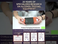 OEM Colors Semiconductor Breathalyzer Mr Black1000 For Home Usage