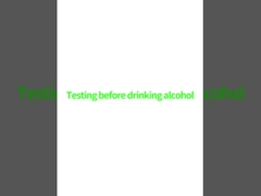 Reliable Portable Alcohol Breathalyzer Tester With Electrochemical Sensor